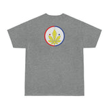 T-shirt with Sabog Philippine Flag and Beach Watercolor Design