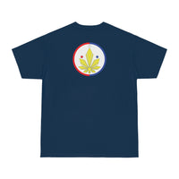 T-shirt with Sabog Philippine Flag and Beach Watercolor Design