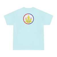 T-shirt with Sabog Philippine Flag and Beach Watercolor Design