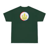 T-shirt with Sabog Philippine Flag and Beach Watercolor Design