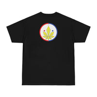 T-shirt with Sabog Philippine Flag and Beach Watercolor Design